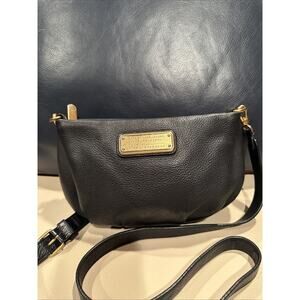 Marc by Marc Jacobs Black Leather Small Crossbody Bag